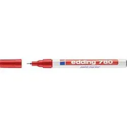 edding 780 Lackmarker Extra Fein Nadelspitze Rot