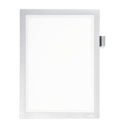 DURABLE Duraframe Note A4 499323 selbstklebend, silber