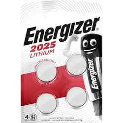 Energizer Knopfzellen CR2025 3 V Lithium 4 Stück