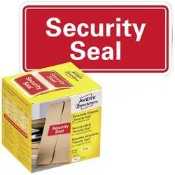 Avery-Zweckform 7311 Sicherheits-Etiketten 38 x 20 mm VOID-Folie Rot 200 St.