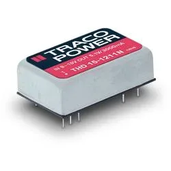TracoPower THD 15-4811N DC/DC-Wandler, Print 48 V/DC 5.1 V/DC 3 A 15 W Anzahl Ausgänge: 1 x Inhalt 1 St.