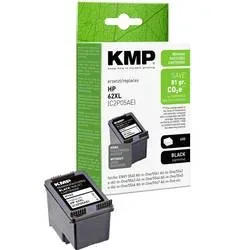 KMP Kompatibel HP 62XL Tintenpatrone C2P05AE Schwarz