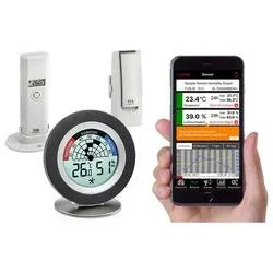 TFA Dostmann Weatherhub SmartHome System Cossy Radar Schimmelradar Weiß 31.4008.02