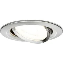 Paulmann 93464 Nova Einbauleuchte LED GU10 6.5 W Eisen (gebürstet)