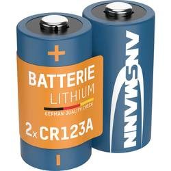 Ansmann CR17335 Fotobatterie CR-123A Lithium 1375 mAh 3 V 2 St.
