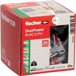 Fischer 535464 DUOPOWER 8x40 S PH LD 2-Komponenten-Dübel 40 mm 8 mm 50 St.