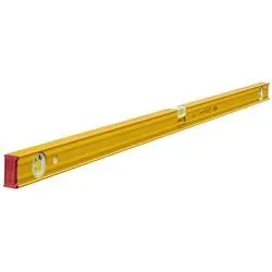 Wasserwaage 80 AS-2 120cm Alu.gelb ± 0,5 mm/m STABILA