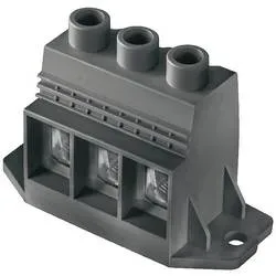 Weidmüller 1386290000 Schraubklemmblock 35 mm² Polzahl 5 Schwarz 1 St.