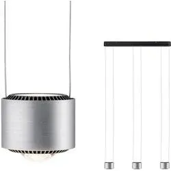 Paulmann Aldan 79720 LED-Pendelleuchte LED 15 W Aluminium, Schwarz