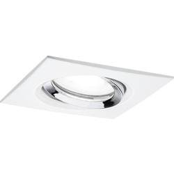 Paulmann Nova Plus Bad-Einbauleuchte LED GU10 6 W IP65 Weiß (matt), Chrom