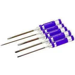 ArrowMax AM-290901 Werkzeug-Set Schlitzschraubenzieher-Größe: 3, 5, Kreuzschlitz Schraubenzieher Größe: 3.5, 5, 5.8