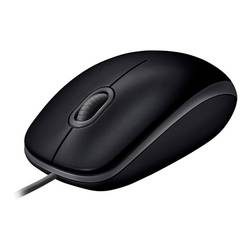 Logitech B110 USB-Maus Optisch Schwarz