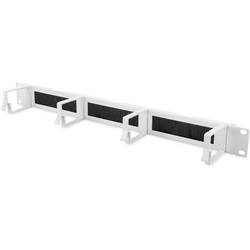 Digitus DN-97662 19 Zoll Netzwerkschrank-Kabelführung 1 HE Grau, Lichtgrau (RAL 7035)