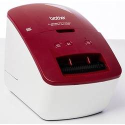 Brother Etikettendrucker Thermo QL-600R Rot