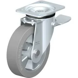 Blickle 549444 LK-ALEV 180K-ST-SG Lenkrolle mit Feststeller Rad-Durchmesser: 180 mm Tragfähigkeit (max.): 450 kg 1 St.
