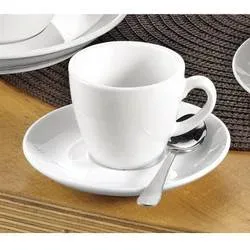 Esmeyer Espressotasse Bistro 433-214 Untertasse ws 6 St./Pack.