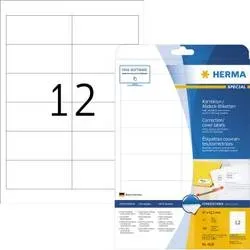 HERMA Etiketten SPECIAL 97x42.3mm 4228 weiss,perm. 300 St./25 Bl.