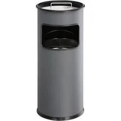 DURABLE Abfalleimer 333058 mit Ascher, 17L, anthrazit