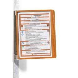 DURABLE Vario Magnet Wall, 5 Sherpa A4 591409 Set, orange