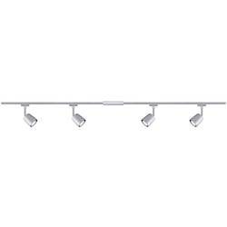 Paulmann Cover Schienen-Komplett-System URail GU10 40 W LED Chrom, Chrom (matt)