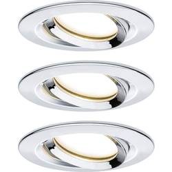 Paulmann Nova Plus 3er LED-Spot rund chrom