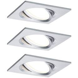 Paulmann 93680 LED-Einbauleuchte 3er Set 18 W Aluminium (gedreht)