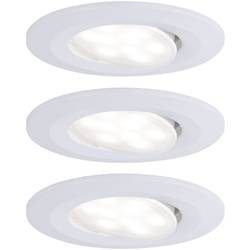 Paulmann LED-Bad-Einbauleuchte 3er Set Weiß (matt)