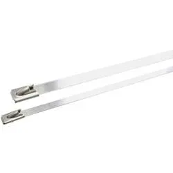 WKK 5438 EDELSTAHL(304) 125x4,6mm Edelstahl-Kabelbinder 125 mm 4.60 mm Stahl 1 St.