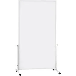 Maul Mobiles Whiteboard MAULsolid easy2move (B x H) 1000 mm x 1800 mm Weiß kunststoffbeschichtet Beide Seiten nutzbar,