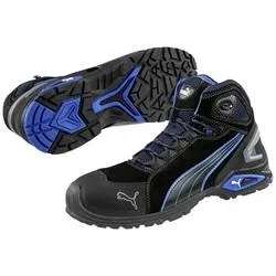 Puma - Sicherheitsstiefel Rio Black Mid S3 FO FR, für Herren, Multicolor, Größe 45