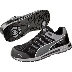 PUMA Elevate Knit Black Low 643160-40 ESD Sicherheitsschuh S1P Schuhgröße (EU): 40 Schwarz, Grau 1 St.