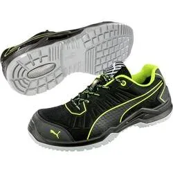PUMA Fuse TC Green Low 644210-41 ESD Sicherheitsschuh S1P Schuhgröße (EU): 41 Schwarz, Grün 1 St.