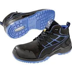 PUMA Krypton Blue Mid 634200-40 ESD Sicherheitsstiefel S3 Schuhgröße (EU): 40 Schwarz, Blau 1 St.