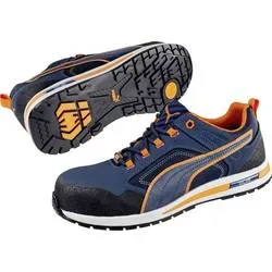 PUMA Crosstwist Low 643100-40 Sicherheitsschuh S3 Schuhgröße (EU): 40 Blau, Orange 1 St.