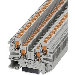 Phoenix Contact PTV 2,5-QUATTRO 1078999 Durchgangsklemme 0.14 mm² 2.50 mm² Grau 50 St.