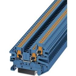 Phoenix Contact PTV 2,5-TWIN BU 1078971 Durchgangsklemme 0.14 mm² 2.50 mm² Blau 50 St.