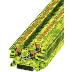 Phoenix Contact PTV 2,5-TWIN-PE 1078991 Reihenklemme 0.14 mm² 2.50 mm² Grün-Gelb 50 St.