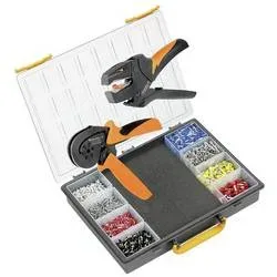 Weidmüller CRIMPSET PZ 10 HEX D 1542260000 Crimp-Set Aderendhülsen 0.14 bis 10 mm² Inkl. Aderendhülsensortiment im