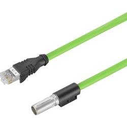 Weidmüller 2450490300 Sensor-/Aktor-Datensteckverbinder, konfektioniert Stecker, gerade 3 m Polzahl: 4 1 St.