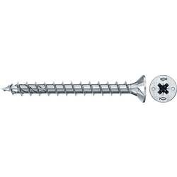 Fischer Power-Fast II 670396 Spanplattenschrauben 5 mm 35 mm Kreuzschlitz Pozidriv Stahl galvanisch verzinkt 50 St.