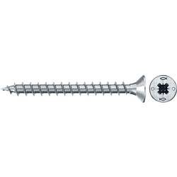Fischer Power-Fast II 670034 Spanplattenschrauben 3 mm 25 mm Kreuzschlitz Pozidriv Stahl galvanisch verzinkt 200 St.