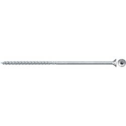 Fischer 670473 Power-Fast II Spanplattenschraube 6 mm 260 mm T-Profil Stahl galvanisch verzinkt 50 St.
