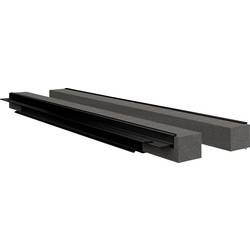 Rittal VX 8618.812 Kabeleinführungsleiste Aluminium 4 St.