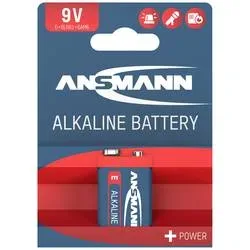 Ansmann 6LR61 Red-Line 9 V Block-Batterie Alkali-Mangan 9 V 1 St.