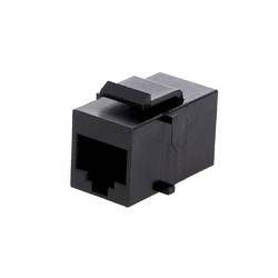 RJ45-Steckverbinder CAT 5 Doppelkupplung 3101-8821 Schwarz encitech 2101-0115-01 1 St.