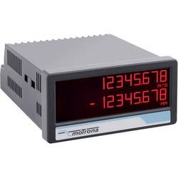 Motrona MX350/RL Digitales Einbaumessgerät Doppelanzeige Tachometer/position