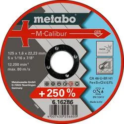 Metabo M-Calibur 616286000 Trennscheibe gerade 125 mm 25 St. Edelstahl