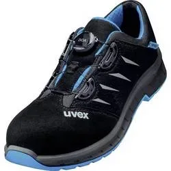uvex 6938 6938242 Sicherheitshalbschuh S1P Schuhgröße (EU): 42 Schwarz/Blau 1 Paar