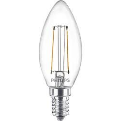 Philips LED 78205400 LED EEK E (A - G) E14 Kerzenform 2 W = 25 W Warmweiß (Ø x L) 3.5 cm x 9.7 cm 2 St.