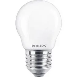 Philips LED 76285800 LED EEK E (A - G) E27 Tropfenform 6.5 W = 60 W Warmweiß (Ø x L) 4.5 cm x 7.8 cm 1 St.